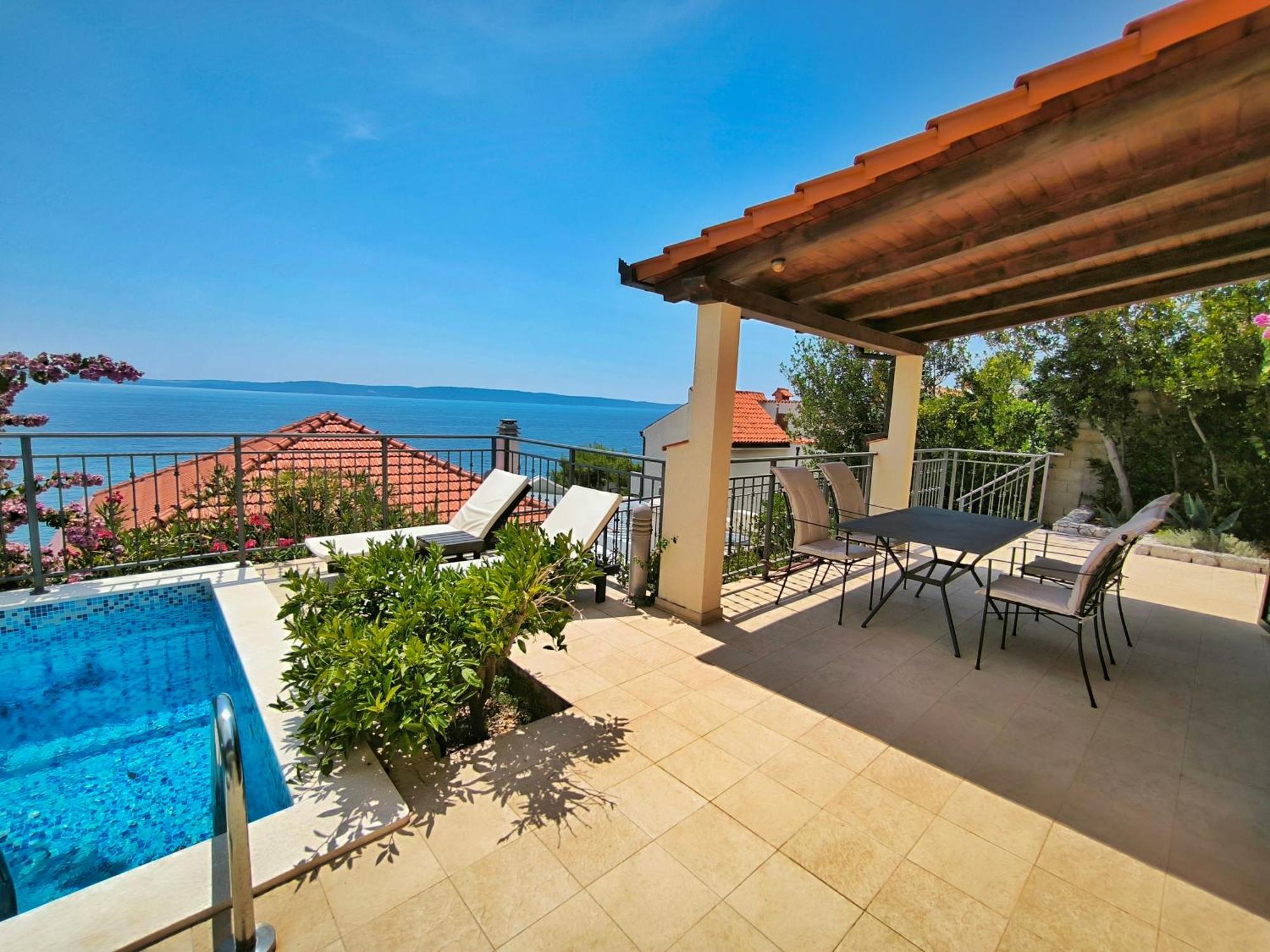 טרוגיר Villa Rastichi Amazing Seaview מראה חיצוני תמונה